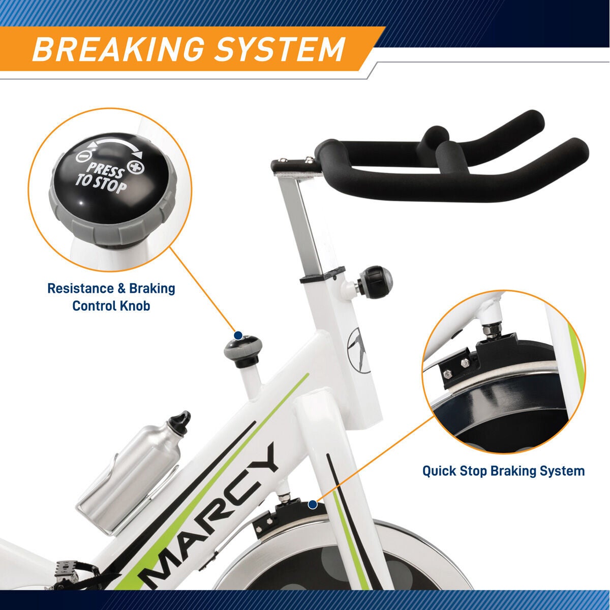 Marcy NSP-122 Deluxe Club Revolution Cycle