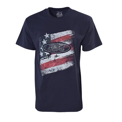 Ford Men's Short Sleeve Americana Tee