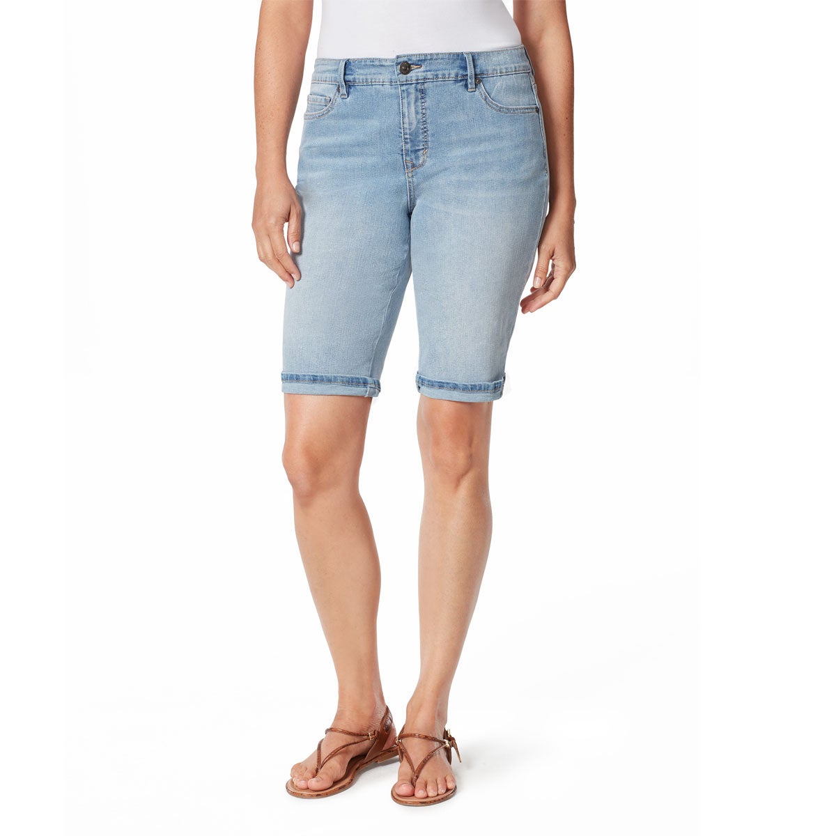 Gloria Vanderbilt Women's Amanda 11" Bermuda Shorts