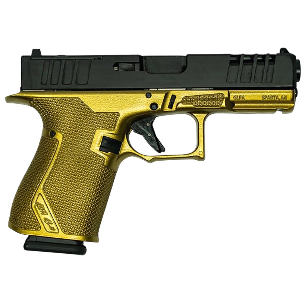 Great Lakes Fir STRKR9MM COMP4"15+1 GOLD Pistol