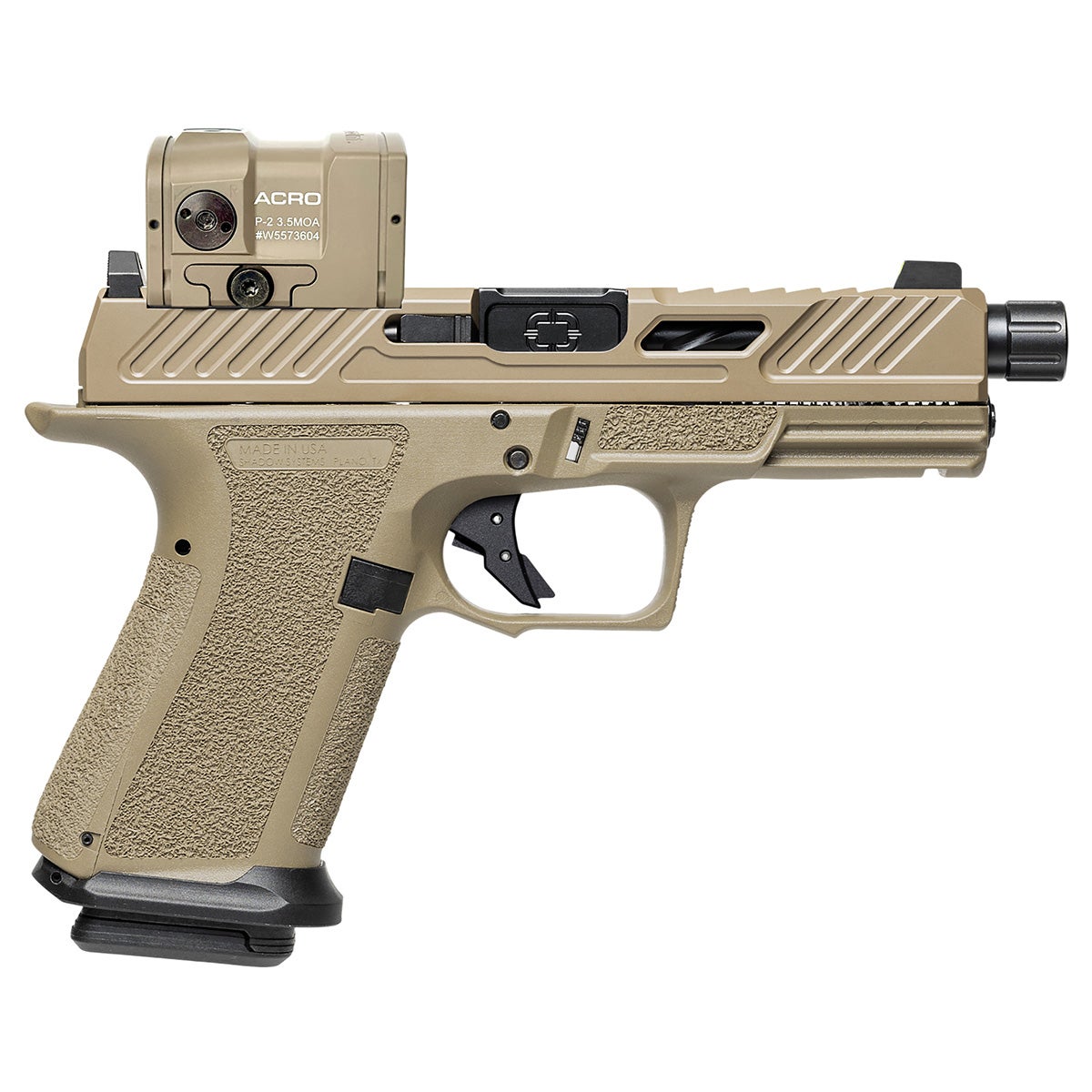 Shadow Systems MR920 9MM ELT OR ACRO FDE Pistol