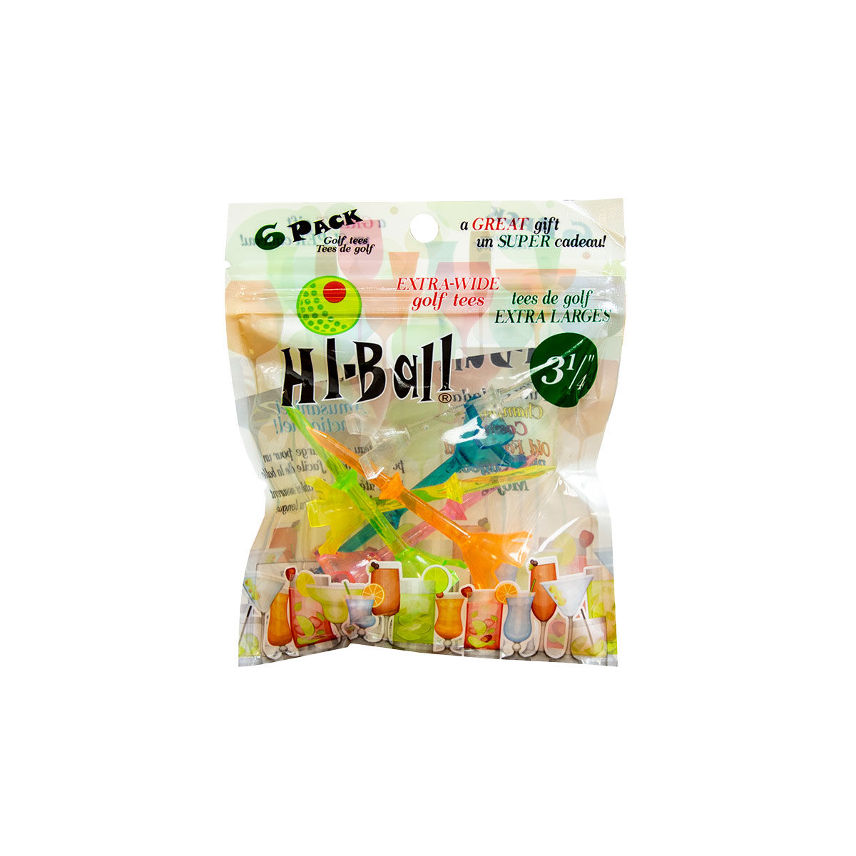 Golf Gifts Hi-Ball Tee 3 1/4"