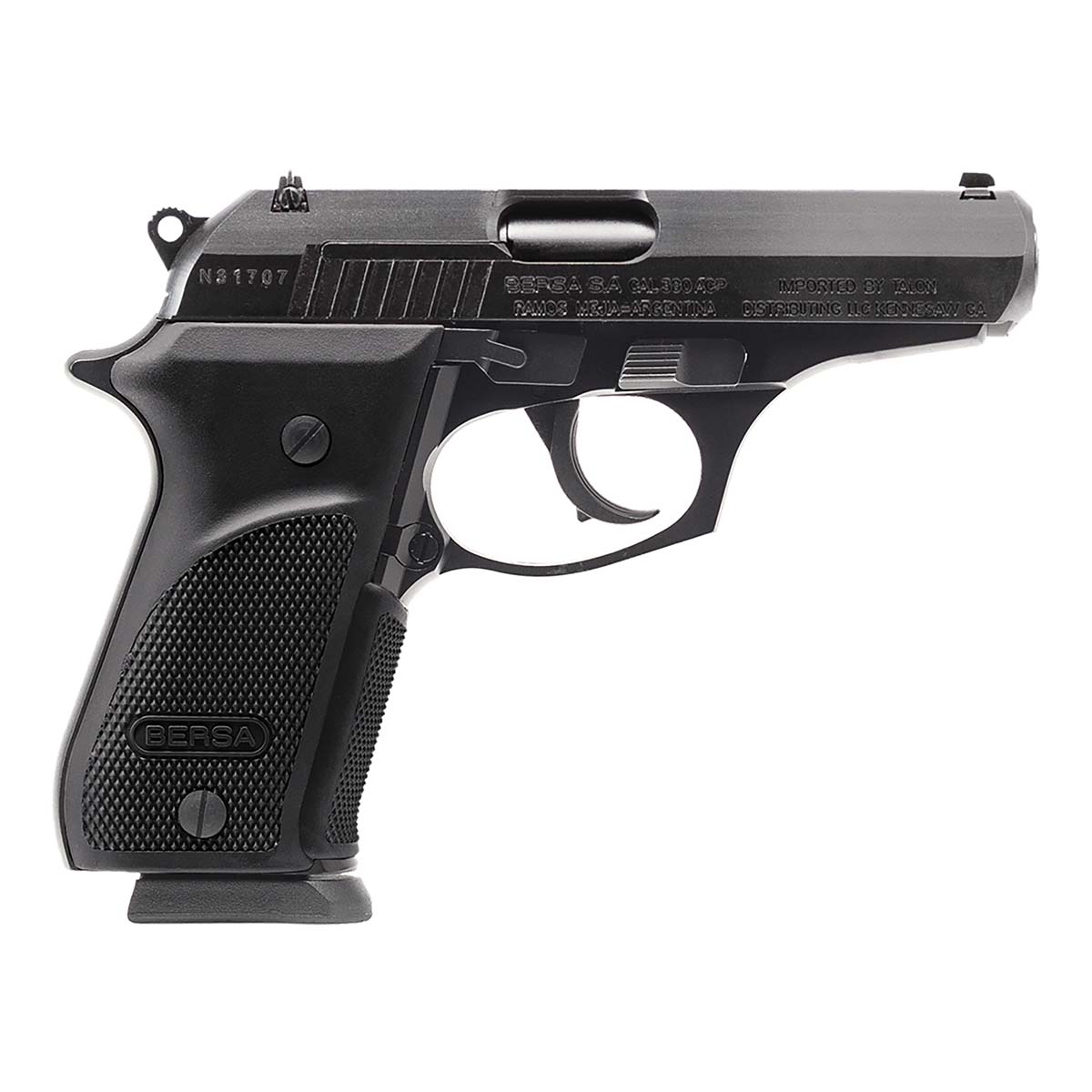 Talon Armament TPR 380 Plus D.A. 15R Matte Pistol