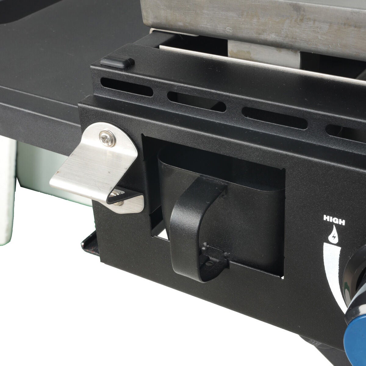 Razor Combo 4 Burner Foldable Grilldle and Grill with Lid