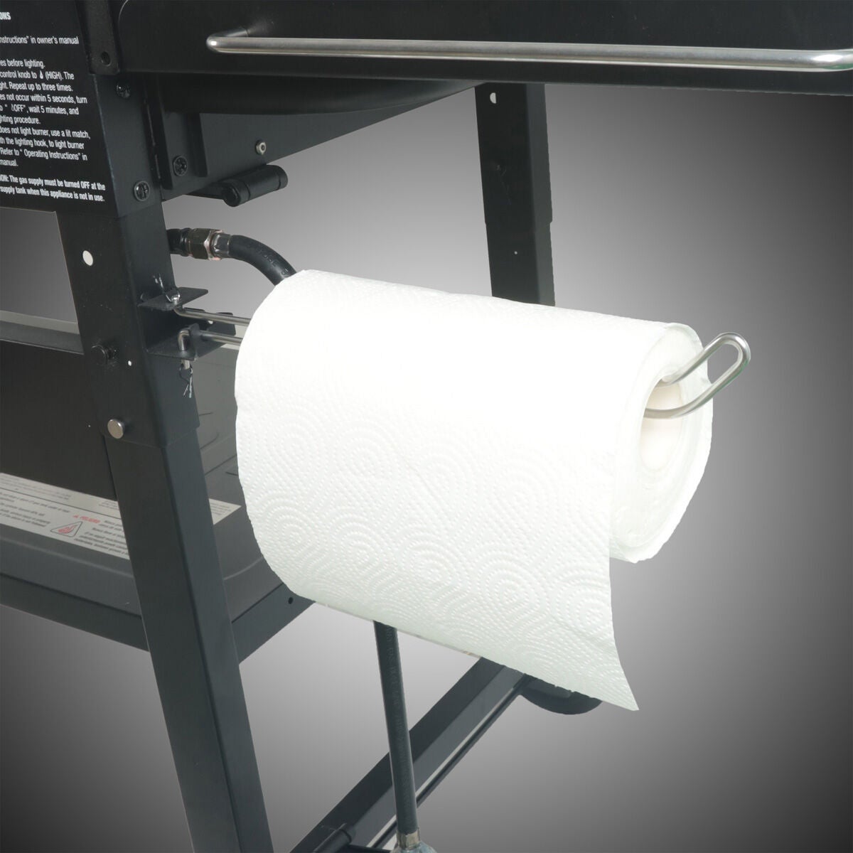 Razor 4 Burner Griddle Grill with Foldable Shelves with included Condiment Tray and Wind Guards