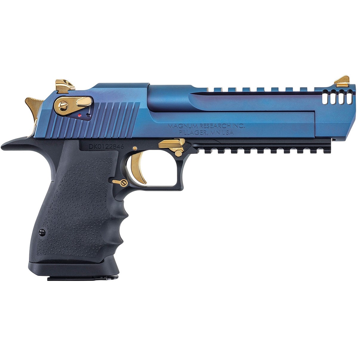Magnum Research DE EGL50AE6BLK/CRBBLU/GLD Pistol