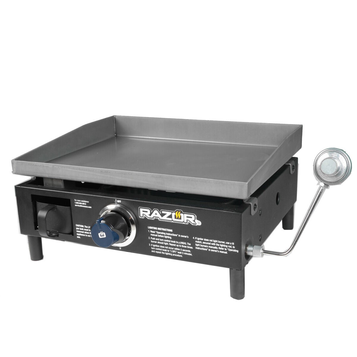 Razor 1-Burner Portable LP Gas Griddle