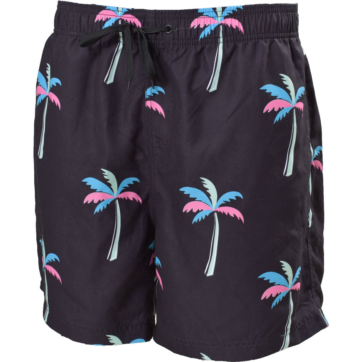 Canyon Creek Men's Neon Palm Tree Print Volley Shorts