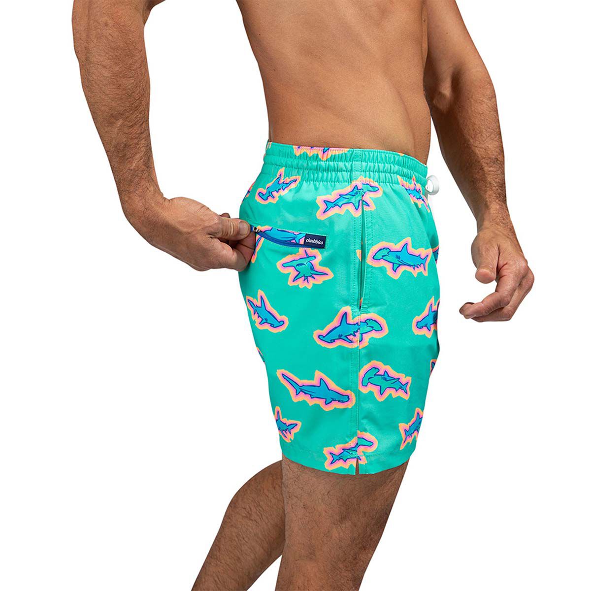Chubbies Men's Apex Swimmers 5.5" Classic Lined Swim Trunk
