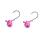 Med Pink/White