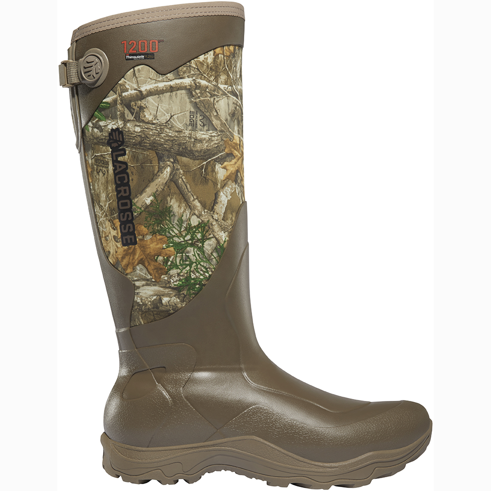 La Crosse Men's Alpha Agility 17" Insulated Rubber Hunting Boots, 1200 Gram
