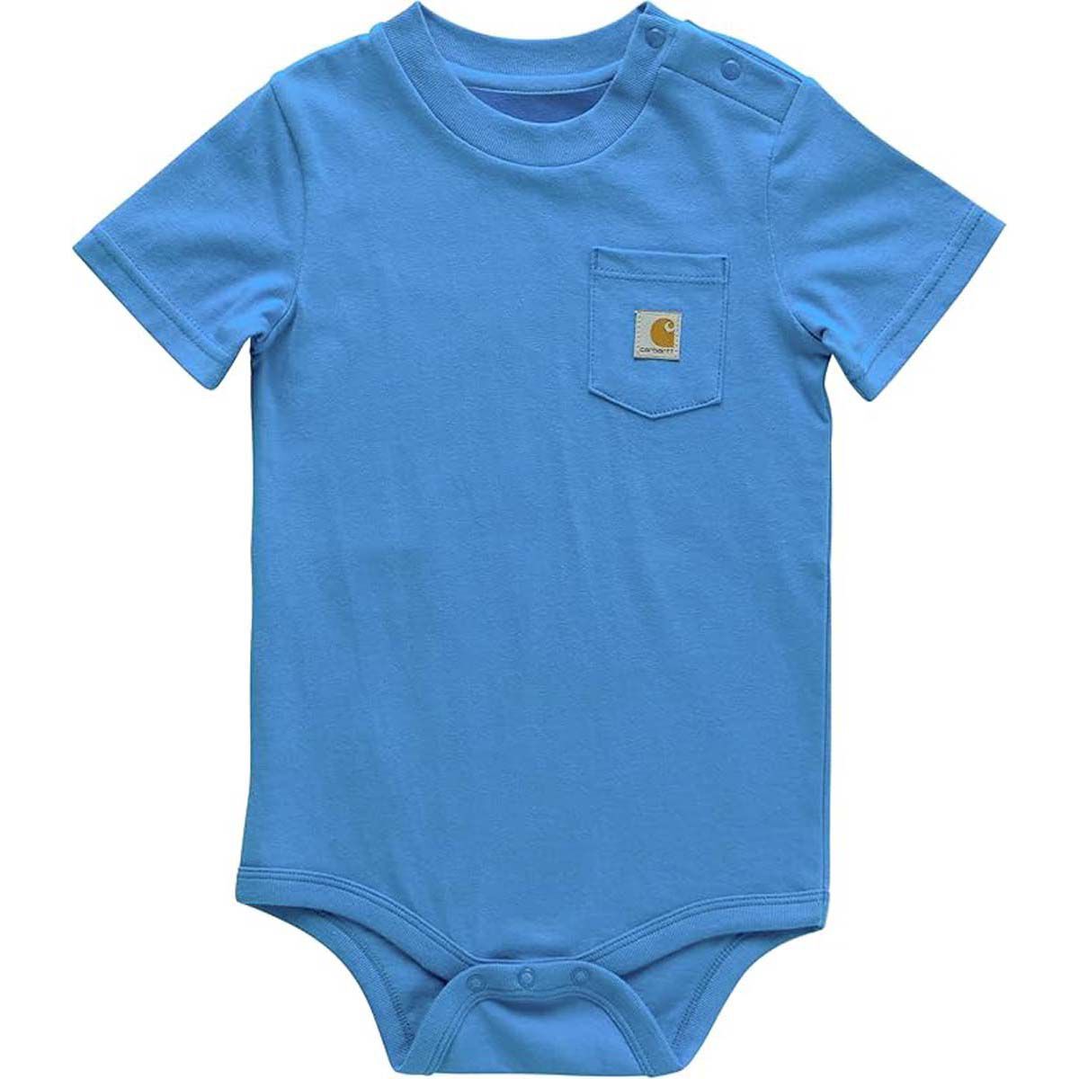 Carhartt Boys' Short Sleeve Pocket Bodysuit