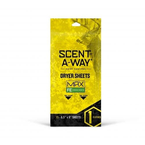 Hunter's Spec. Scent-A-Way MAX Fresh Earth Dryer Sheets