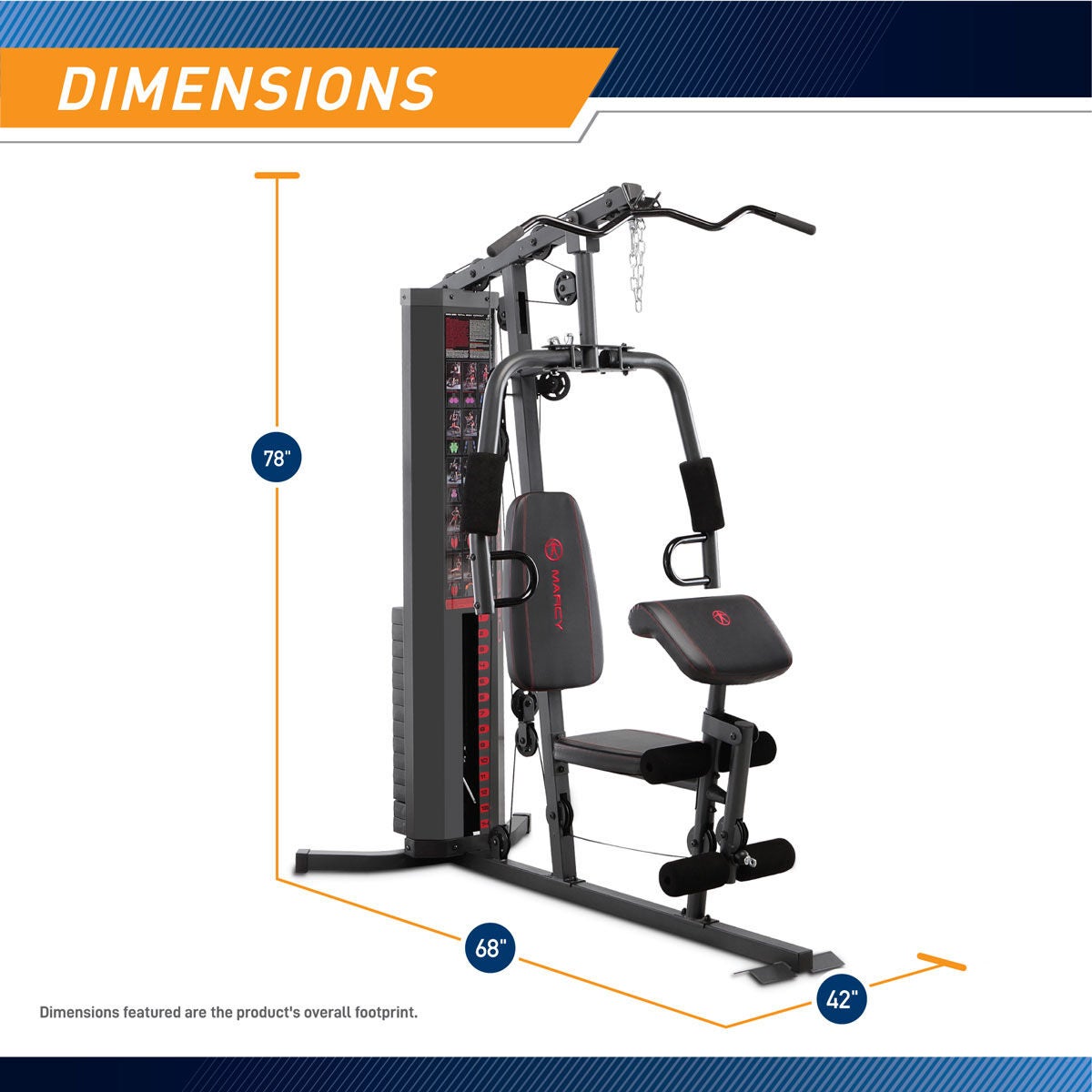 Marcy MWM-990 150 lb. Home Training System