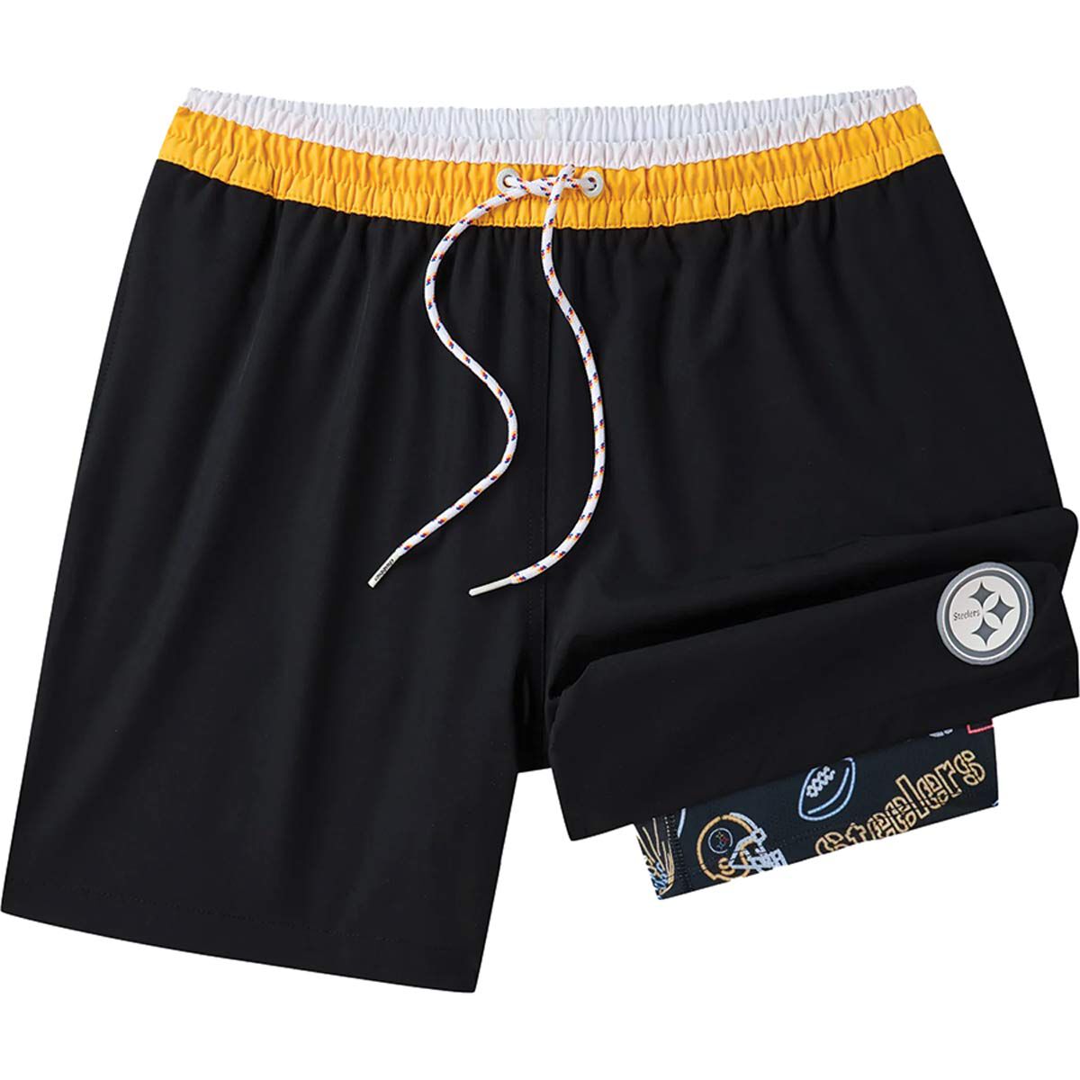 Chubbies Men's Pittsburgh Steelers Swim Trunks