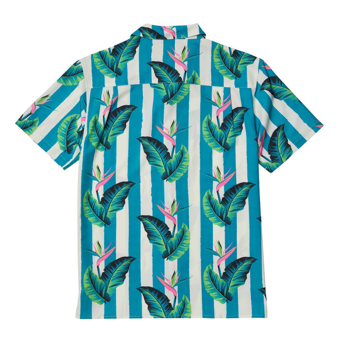 Party Pants Men's Gulf Stripes Cabana Woven Shirt