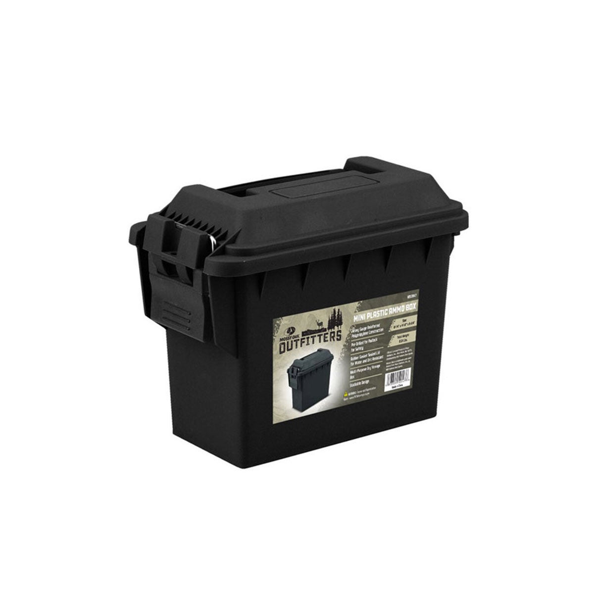 Mossy Oak Outfi Mini Ammo Box Black