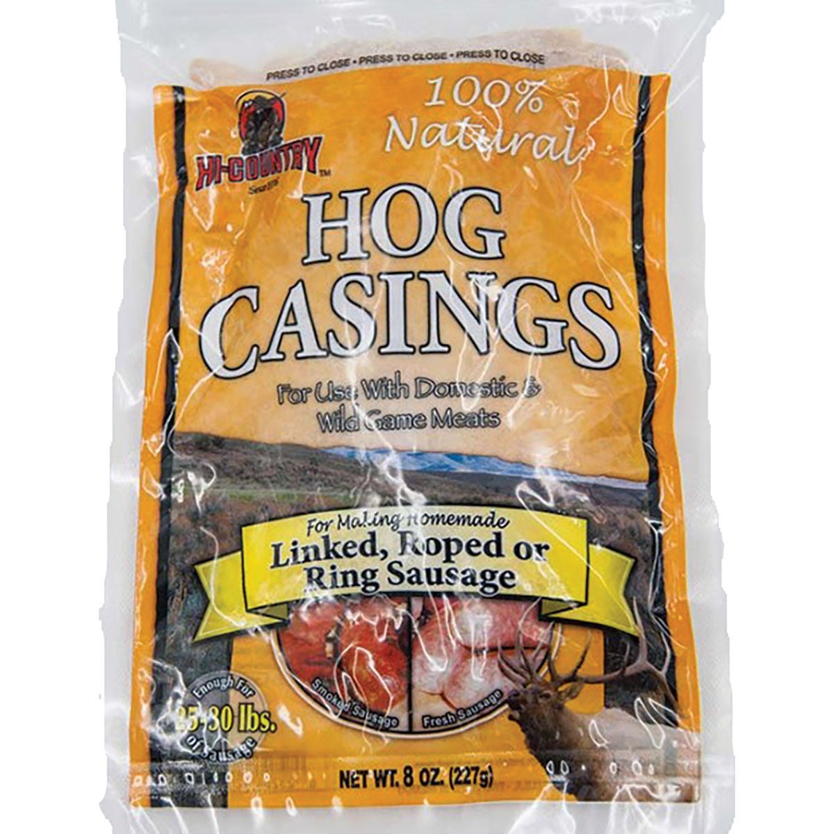 Hi Country 8oz Natural Hog Casings