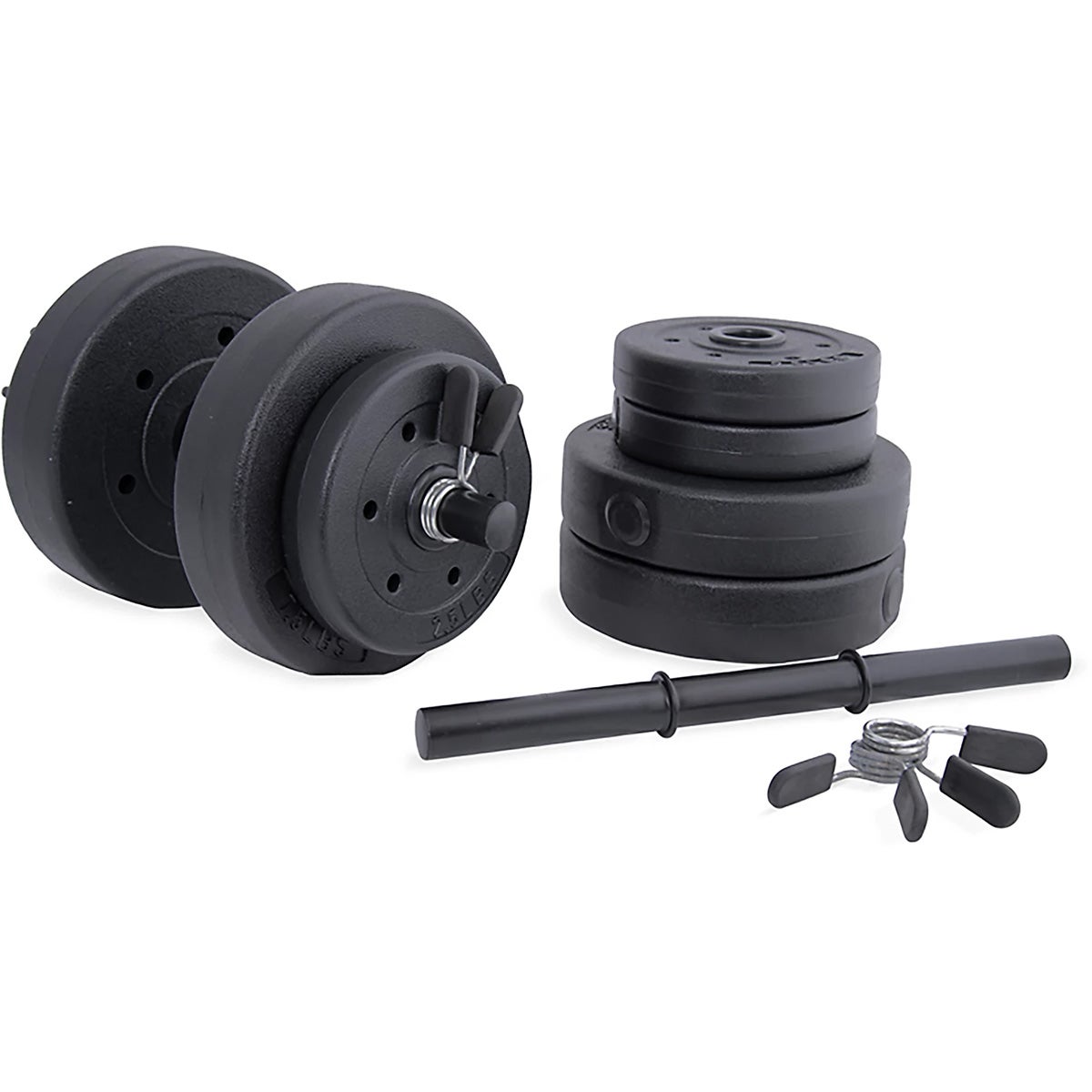 Cap 40lb Vinyl Dumbbell Set