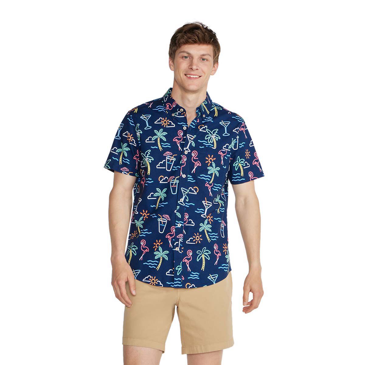 Chubbies Men's  Neon Light (Friday Shirt)