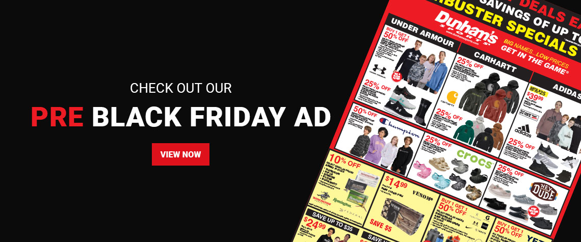 Check Out Dunham's Pre-Black Friday Ad