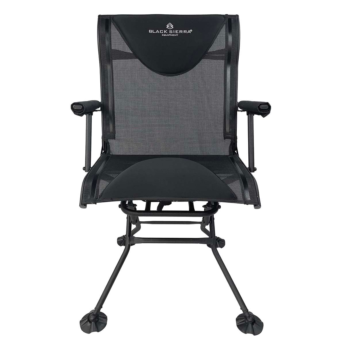 Black sierra swivel blind chair 2025