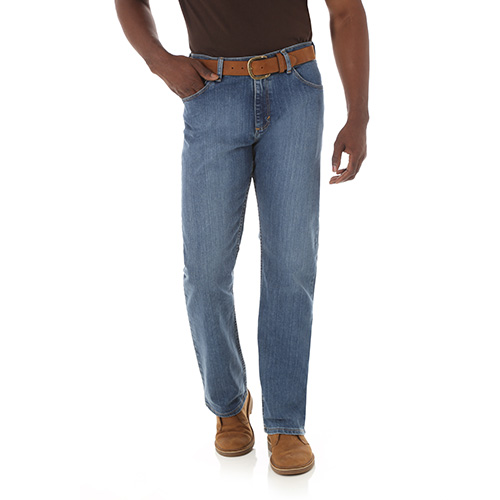 wrangler straight fit flex black