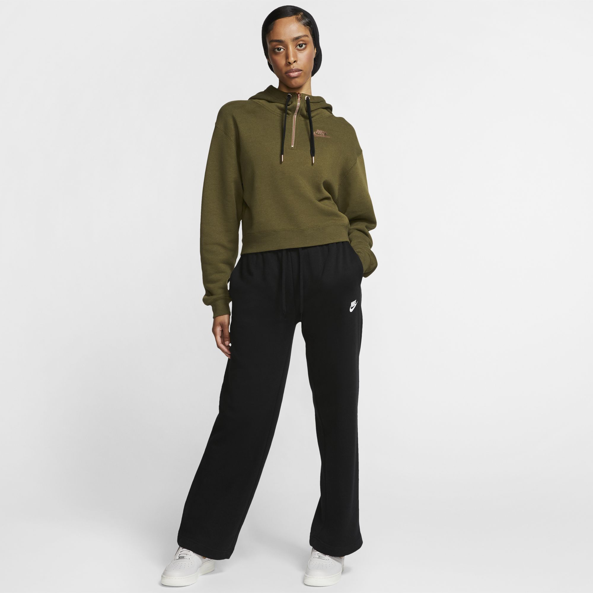 nike sportswear fleece pants women