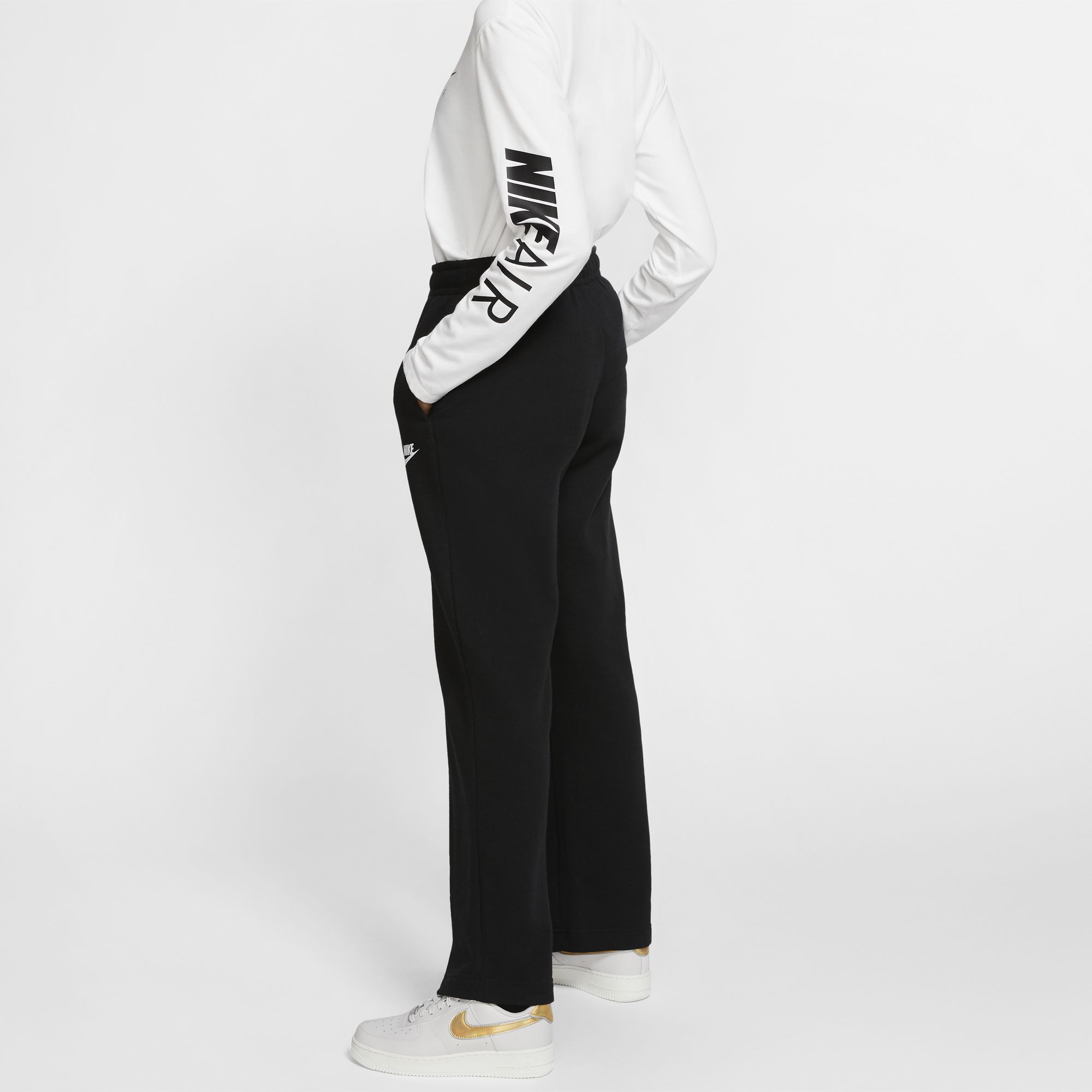nike sportswear fleece pants women