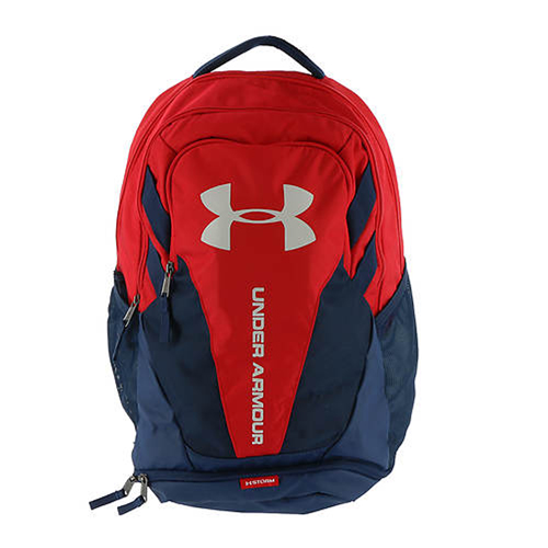 neon orange under armour backpack