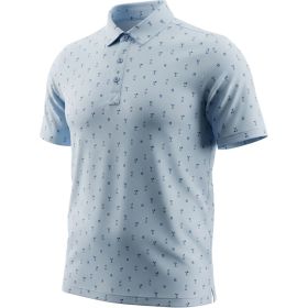 Veelo Golf Men's Cocktail Print Polo