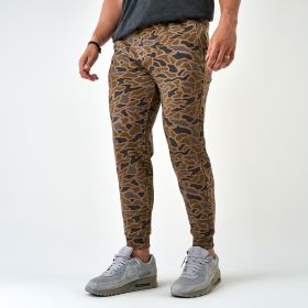 Burlebo Men's Gauge Camo Fleece Jogger