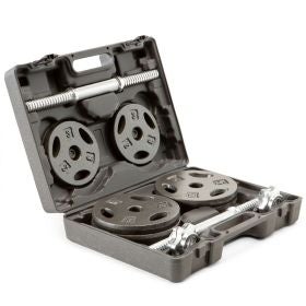 Marcy ECO 40lb. Adjustable Dumbbell Set with Case