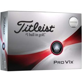 Titleist Prior Generation Pro V1X Enhanced Aligned White 12 Pack Golf Balls