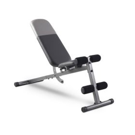 Weider XR 5.9 Adjustable Workout Bench with 4-Roll Leg Lockdown