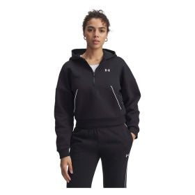 Under Armour Women's Rival Fleece Piped ½ Zip Hoodie