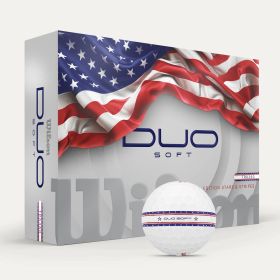 Wilson DUO Soft Stars and Stripes TRK360 Golf Balls