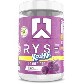 Ryse Kool-Aid Grape Loaded Pre Workout Powder