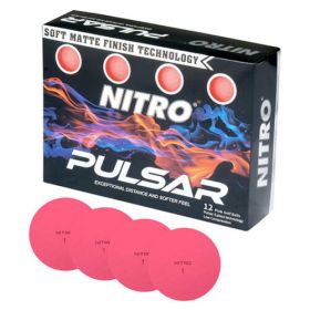 Nitro Golf Pulsar Golf Balls - 12-Pack