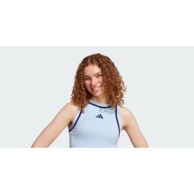 adidas Women's Essentials Color-Pop Cotton Crop Tank Top
