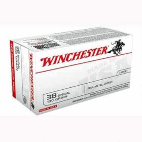 Winchester .38 SPL FMJ 100ct