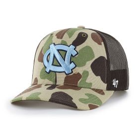 Carhartt x '47 UNC Camo Trucker Hat