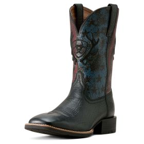 Ariat Men's Sport Liberty Antler Cowboy Boot