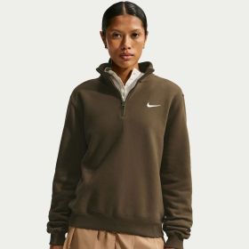 Nike Womens' Studio Fleece 1/4 Zip Top