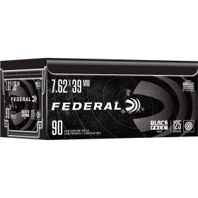 Federal Black Pack 7.62x39mm Rifle Rounds