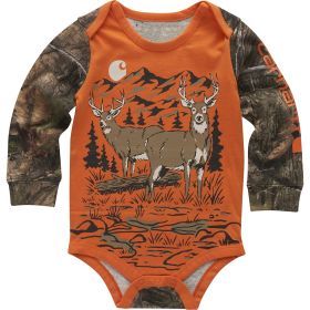 Carhartt Infant Boys' Long Sleeve Deer Bodysuit