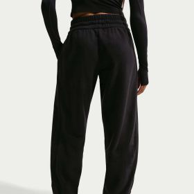 Nike Womens' One Therma-FIT Mid-Rise Fleece Joggers