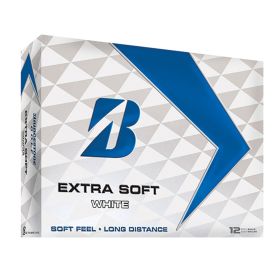 Bridgestone 12 Pack Extra Soft White Gold Balls