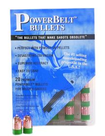 CVA PowerBelt .45 Caliber Aero Tip Bullets