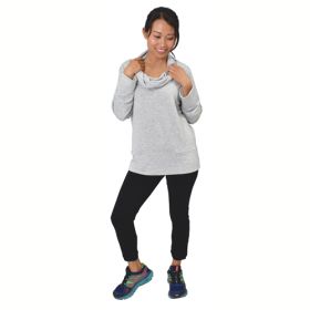 Yogalicious Women's Long Sleeve Pullover Fleece